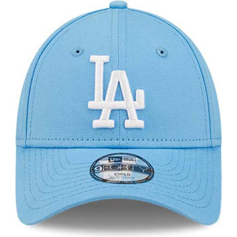 New Era Curved Brim Youth 9FORTY League Essential Los Angeles Dodgers ...