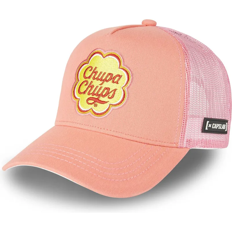 Capslab CC10 Chupa Chups Pink Trucker Hat: Caphunters.co.uk