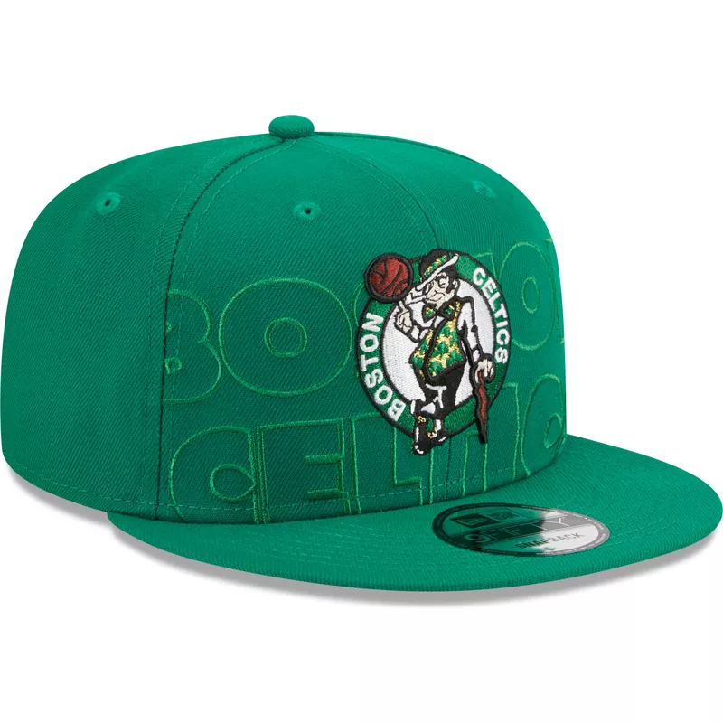 new-era-flat-brim-9fifty-draft-edition-2023-boston-celtics-nba-green-snapback-cap