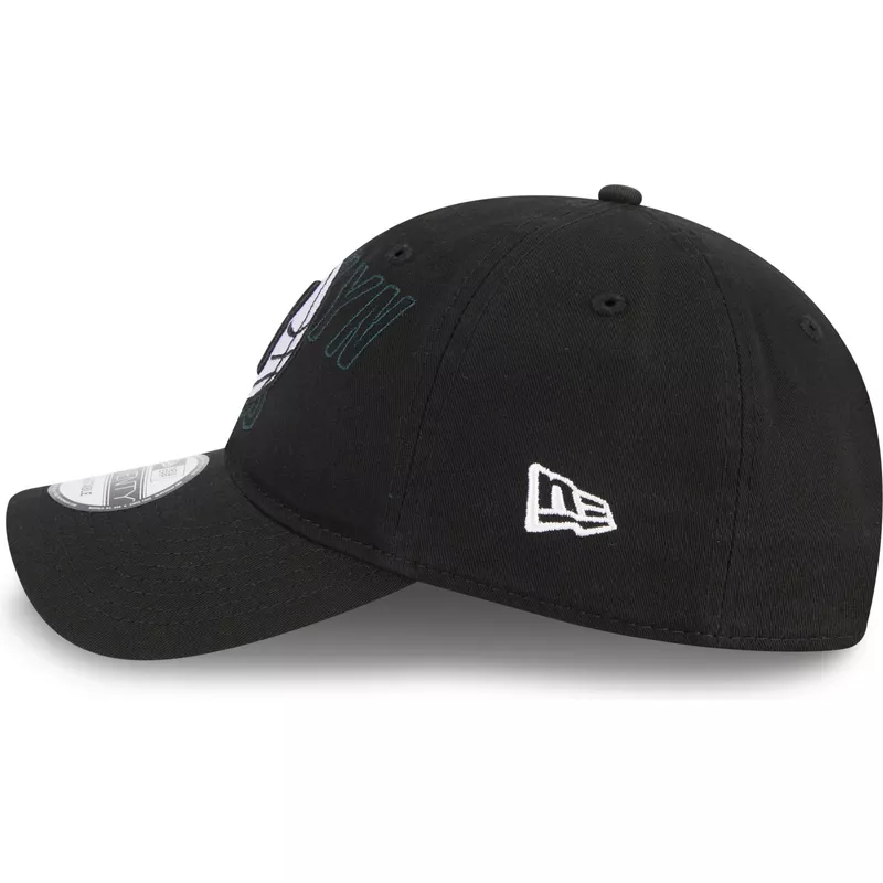 new-era-curved-brim-9twenty-draft-edition-2023-brooklyn-nets-nba-black-adjustable-cap