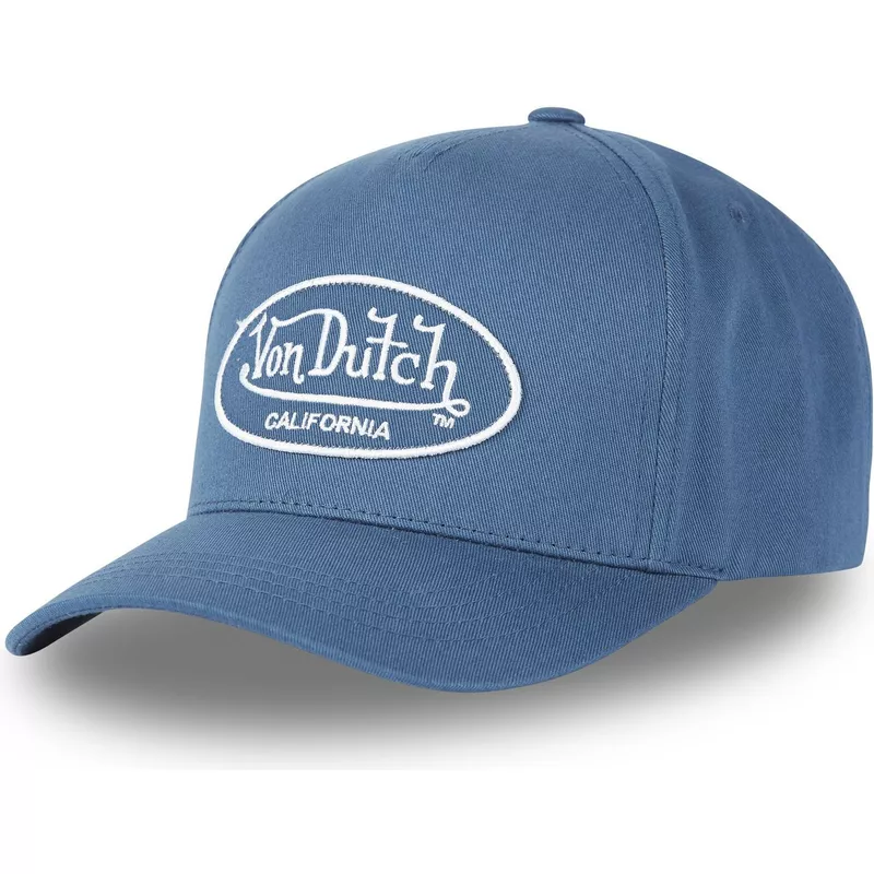 von-dutch-curved-brim-lof-c5-blue-adjustable-cap