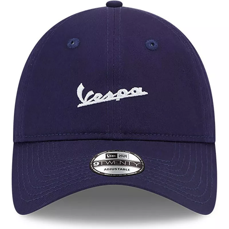 new-era-curved-brim-9twenty-vespa-piaggio-navy-blue-adjustable-cap