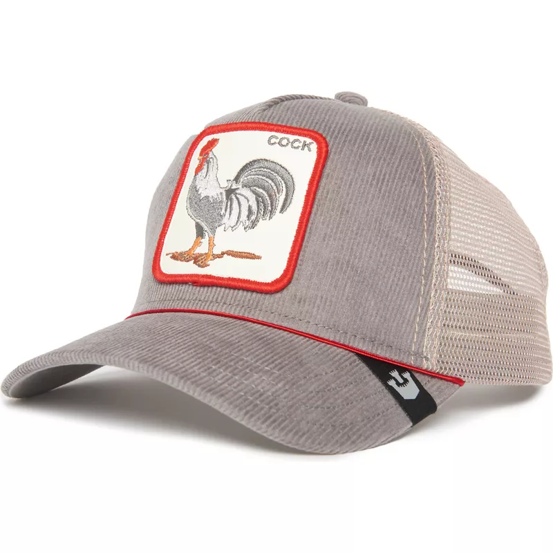 goorin-bros-rooster-cock-the-arena-corduroy-the-farm-grey-trucker-hat