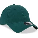 new-era-curved-brim-green-logo-9twenty-mini-logo-los-angeles-dodgers-mlb-green-adjustable-cap
