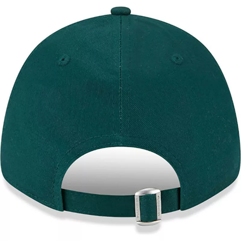 new-era-curved-brim-9forty-check-infill-new-york-yankees-mlb-green-adjustable-cap