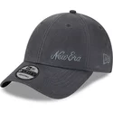 new-era-curved-brim-9forty-millerain-grey-adjustable-cap