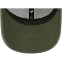 new-era-curved-brim-green-logo-9forty-washed-canvas-new-york-yankees-mlb-green-adjustable-cap