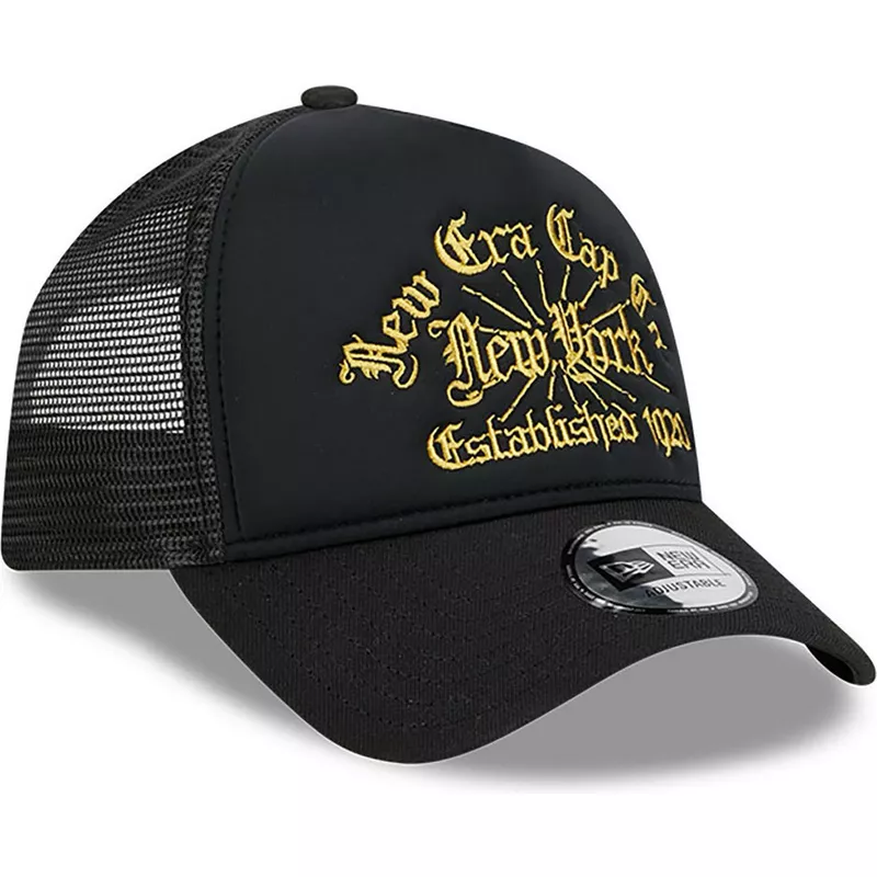 new-era-a-frame-est-1920-black-trucker-hat