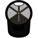 capslab-gotham-city-plate-batman-dc6-batp1-dc-comics-black-trucker-hat