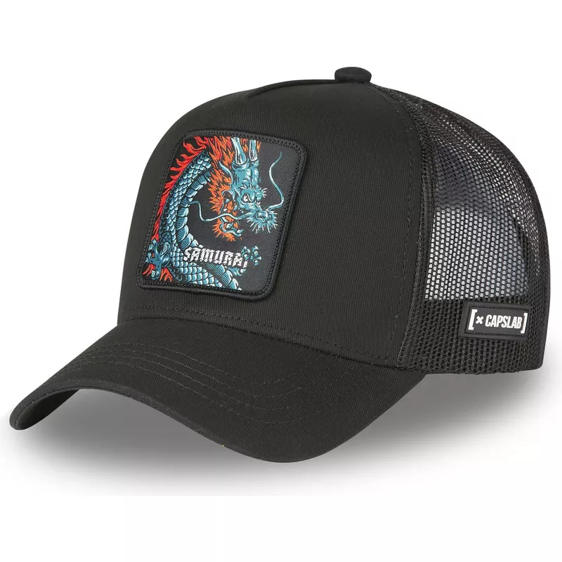 capslab-dragon-samurai-dra1-fantastic-beasts-black-trucker-hat