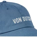 von-dutch-curved-brim-dc-bl-blue-adjustable-cap