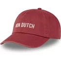 von-dutch-curved-brim-dc-r-red-adjustable-cap