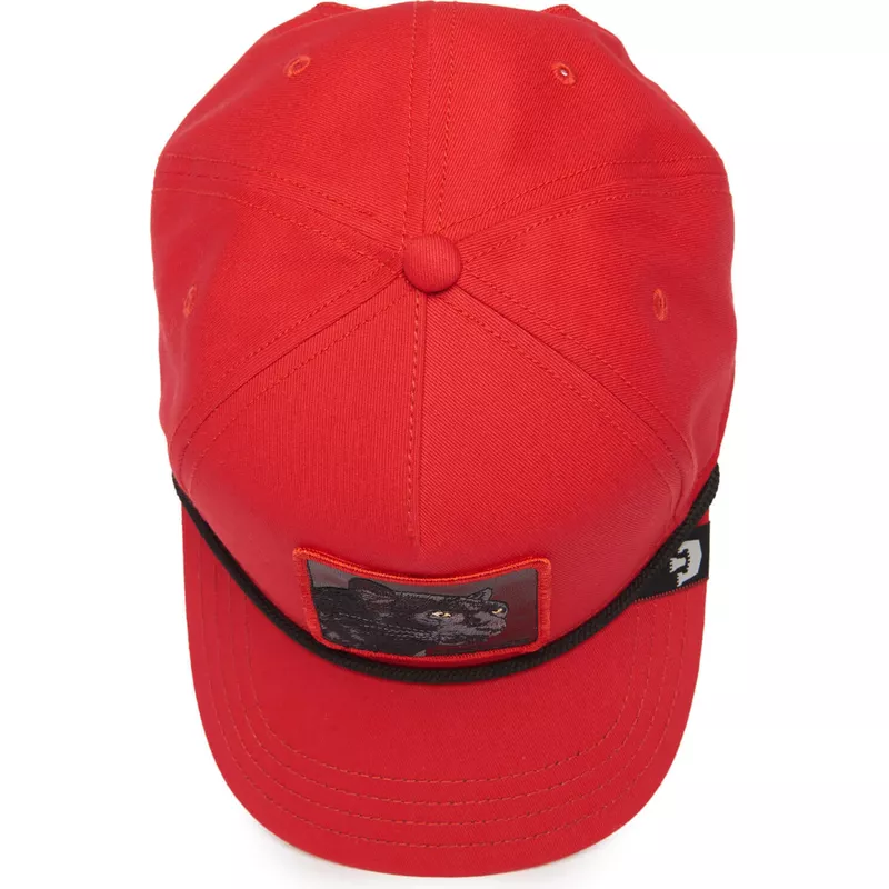 goorin-bros-curved-brim-panther-100-the-farm-all-over-canvas-red-snapback-cap