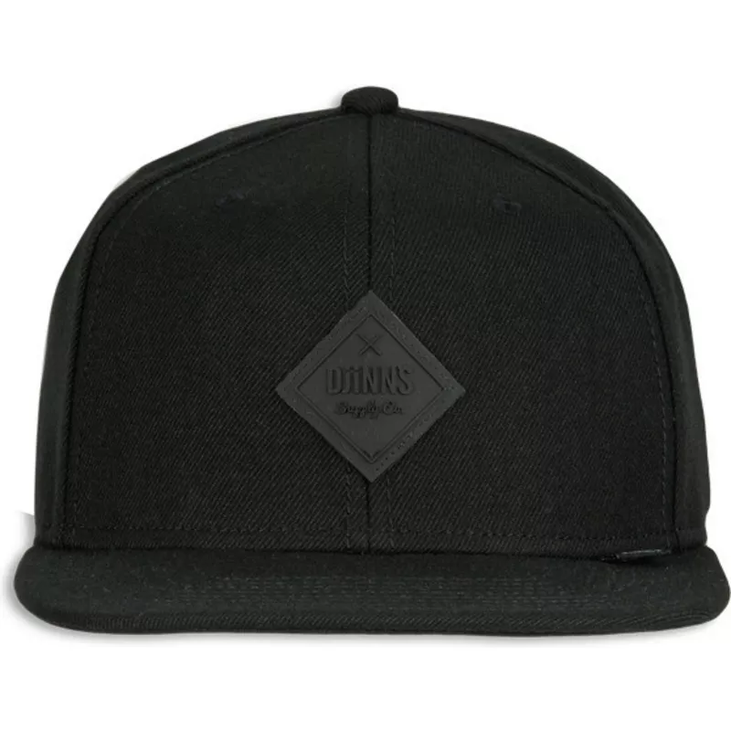 djinns-flat-brim-monochrome-black-snapback-cap