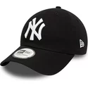 new-era-curved-brim-9twenty-league-essential-new-york-yankees-mlb-black-adjustable-cap