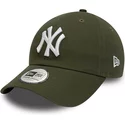new-era-curved-brim-9twenty-league-essential-new-york-yankees-mlb-green-adjustable-cap