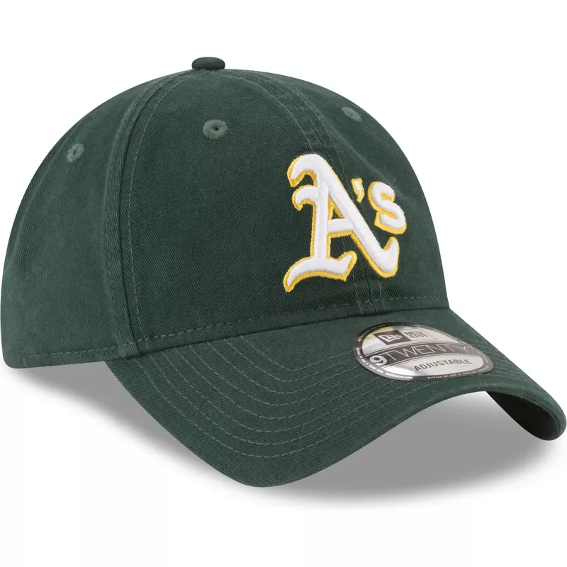 new-era-curved-brim-9twenty-core-classic-oakland-athletics-mlb-green-adjustable-cap