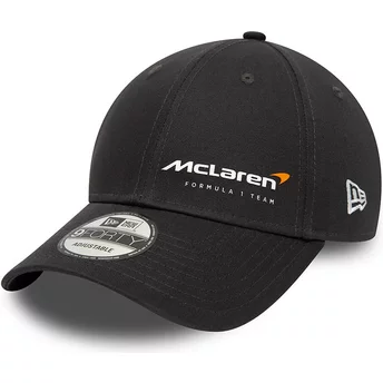 New Era Curved Brim 9FORTY Flawless McLaren Racing Formula 1 Grey Snapback Cap