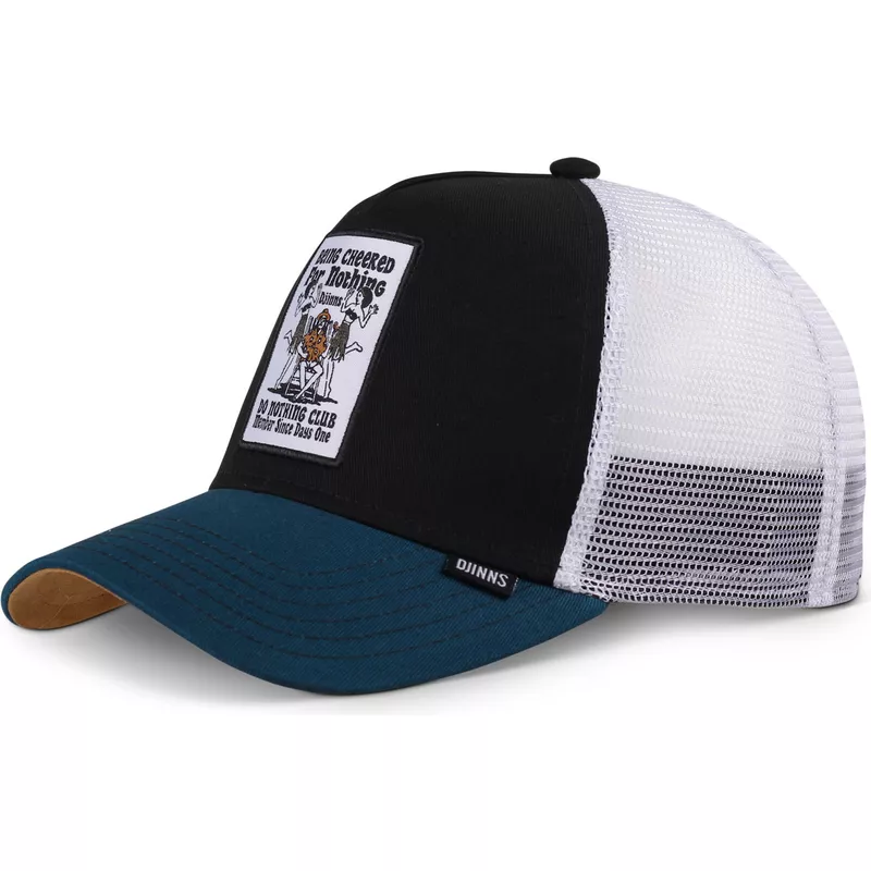 djinns-being-cheered-hft-black-white-and-blue-trucker-hat