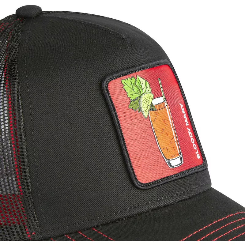 capslab-bloody-mary-bl1-cocktails-black-trucker-hat