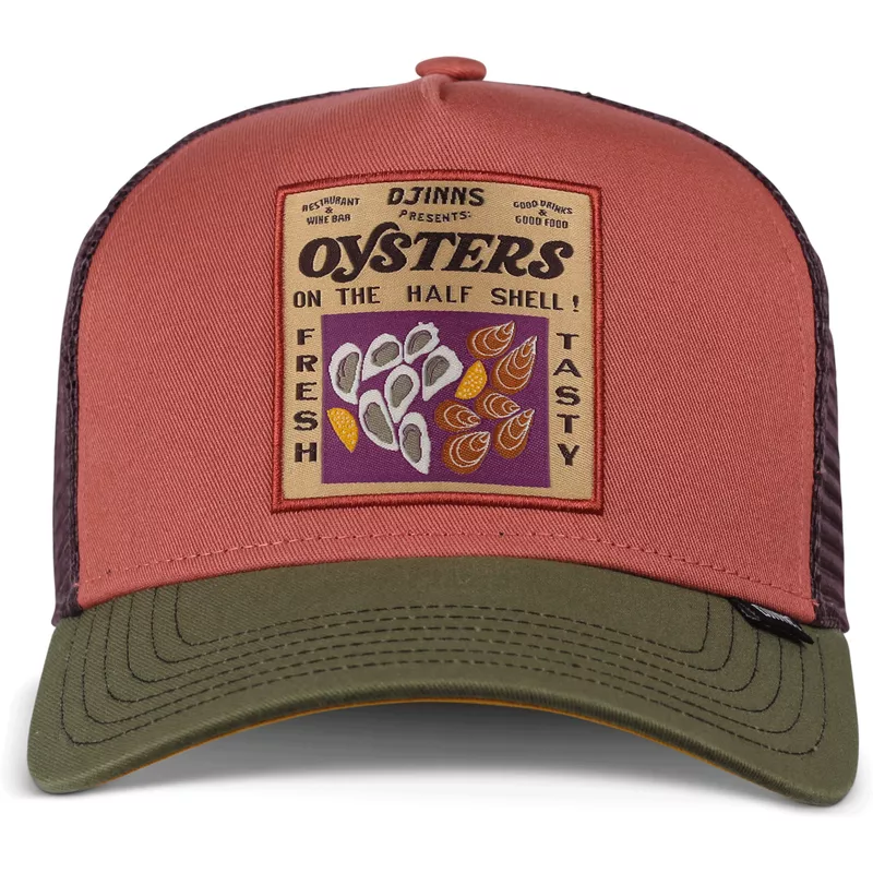 djinns-food-oysters-hft-red-and-green-trucker-hat