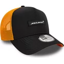 new-era-9forty-a-frame-patch-front-mclaren-racing-formula-1-black-and-orange-trucker-hat