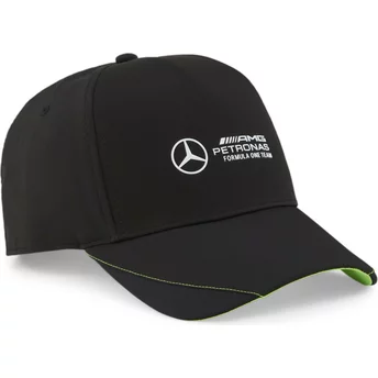 Puma Curved Brim BB Mercedes Formula 1 Black Snapback Cap