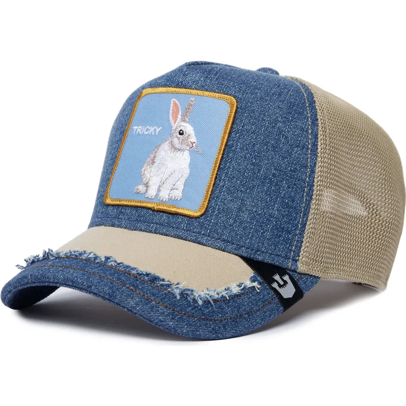 Goorin Bros. Tricky Silky Rabbit The Farm Silky Roots Blue and