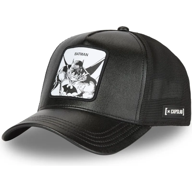 Capslab Batman BNB DC Comics Black Trucker Hat: Caphunters.co.uk