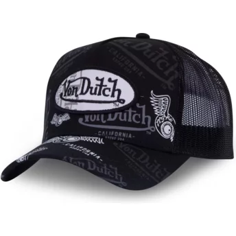Von Dutch LE GRE Black Trucker Hat