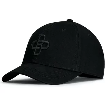 Oblack Curved Brim Black Logo Baseball Peach Black...