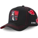 capslab-curved-brim-youth-itachi-uchiha-kidaka2-naruto-black-snapback-cap