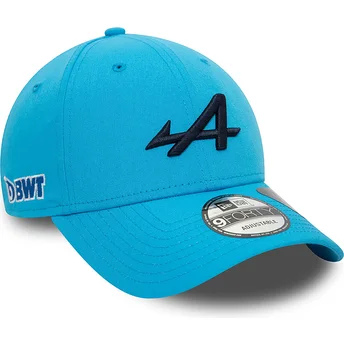 New Era Curved Brim 9FORTY Essential REPREVE Alpine F1 Team Formula 1 Blue Snapback Cap