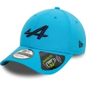 new-era-curved-brim-9forty-essential-repreve-alpine-f1-team-formula-1-blue-snapback-cap