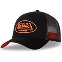 von-dutch-dom-o-black-and-orange-trucker-hat