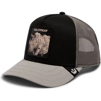 Goorin Bros. Rhinoceros Bulletproof Tri Tone The Farm Black Trucker Hat