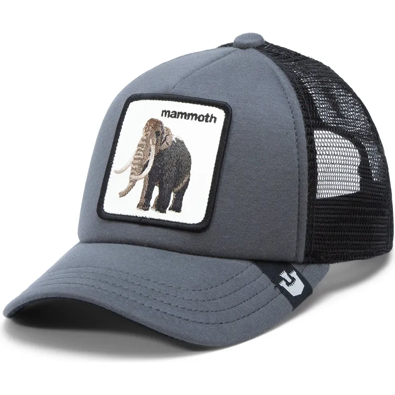 Goorin Bros. Youth Mammoth Fuzzy Trunk Extinct The Farm Grey Trucker ...