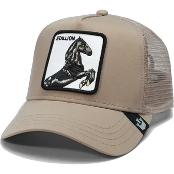 Goorin Bros. Horse The Stallion The Farm Beige Trucker Hat