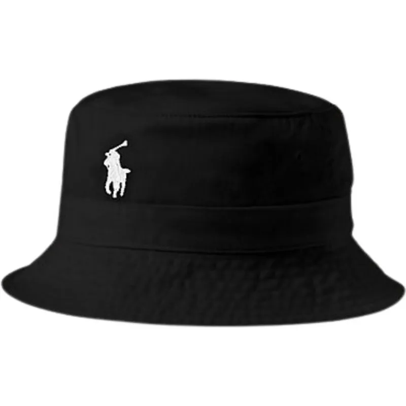 Polo ralph lauren bucket hat white on sale