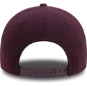new-era-curved-brim-9forty-melton-wool-new-york-yankees-mlb-purple-snapback-cap