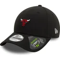 new-era-curved-brim-9forty-repreve-mini-logo-chicago-bulls-nba-black-adjustable-cap