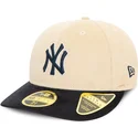 new-era-curved-brim-59fifty-low-profile-cord-new-york-yankees-mlb-beige-and-navy-blue-fitted-cap