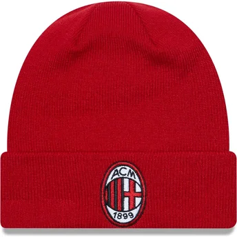 New Era Core Cuff AC Milan Serie A Red Beanie