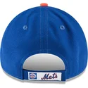 new-era-curved-brim-youth-9forty-the-league-new-york-mets-mlb-blue-adjustable-cap