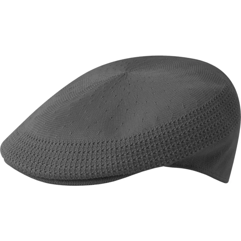 kangol-tropic-504-ventair-charcoal-dark-grey-flat-cap