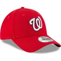 new-era-curved-brim-9forty-the-league-washington-nationals-mlb-red-adjustable-cap