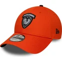 new-era-curved-brim-9forty-core-aniquiladores-fc-kings-league-orange-adjustable-cap