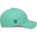 new-era-curved-brim-9forty-core-los-troncos-fc-kings-league-green-adjustable-cap