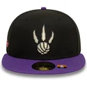 new-era-flat-brim-59fifty-classic-toronto-raptors-nba-black-and-purple-fitted-cap