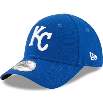 New Era Curved Brim 9FORTY The League Kansas City Royals MLB Blue Adjustable Cap